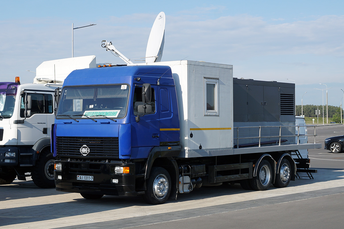 Минск, № АІ 1311-7 — МАЗ-MAN (общая модель)
