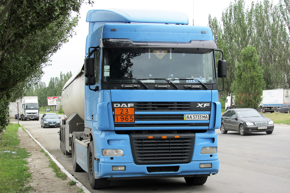 Киев, № АА 5733 МА — DAF XF95 FT Киев, № АА 5733 МА — DAF XF95 FT