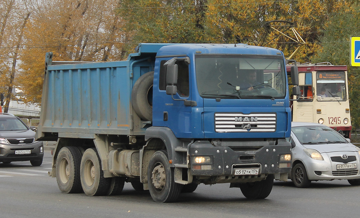 Челябинская область, № О 512 ТК 174 — MAN TGA (общая модель) Челябинская область, № О 512 ТК 174 — MAN TGA (общая модель)