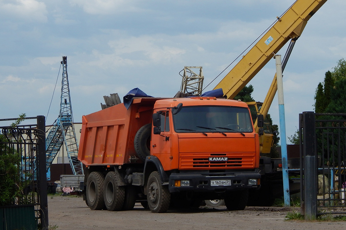 Белгородская область, № Х 160 ВМ 31 — КамАЗ-65115 [651150]