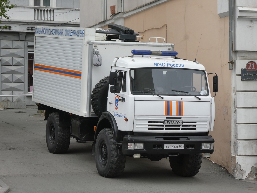Приморский край, № Х 723 АН 125 — КамАЗ-4326-15 [43260R]