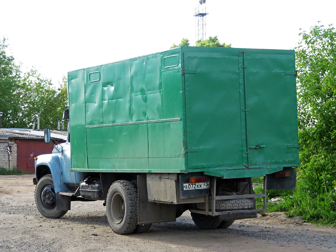 Кировская область, № А 072 КК 43 — ЗИЛ-130 (общая модель) Кировская область, № А 072 КК 43 — ЗИЛ-130 (общая модель)