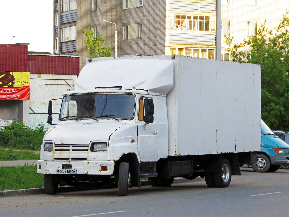 Кировская область, № Р 252 ВН 43 — ЗИЛ-5301ЮО "Бычок" Кировская область, № Р 252 ВН 43 — ЗИЛ-5301ЮО "Бычок"