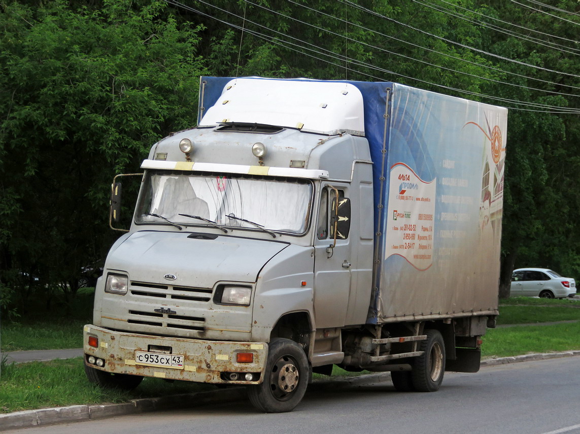 Кировская область, № С 953 СХ 43 — ЗИЛ-5301ЯО "Бычок" Кировская область, № С 953 СХ 43 — ЗИЛ-5301ЯО "Бычок"