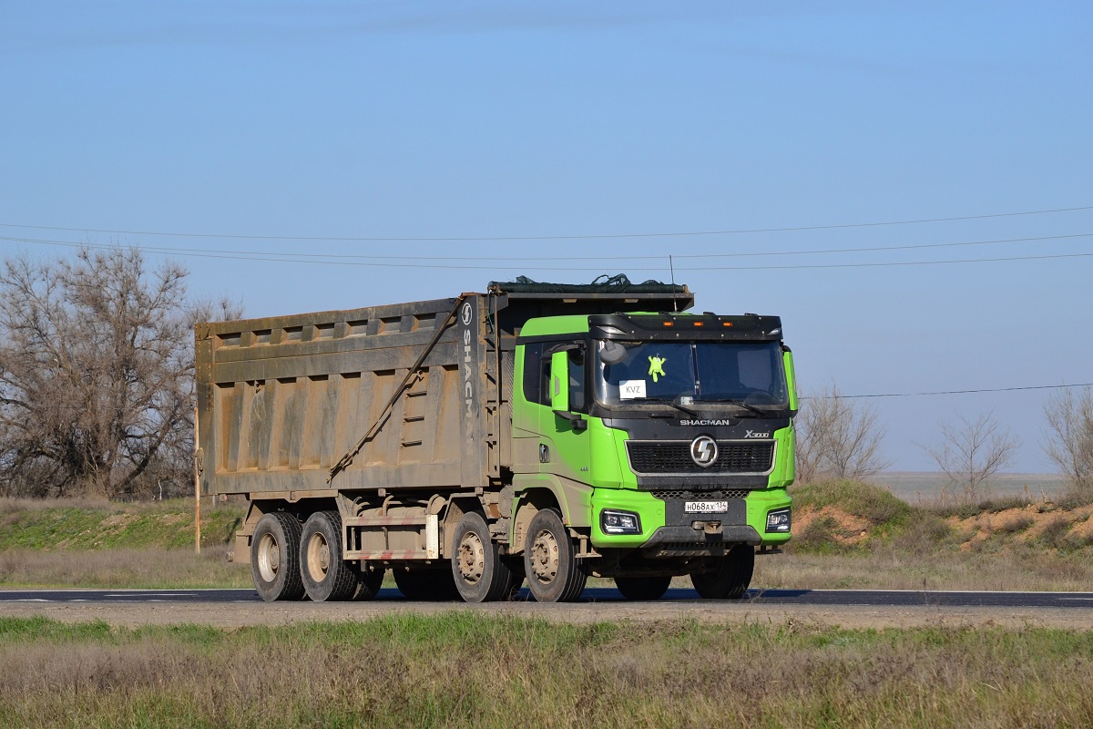 Волгоградская область, № Н 068 АХ 134 — Shaanxi Shacman X3000 SX3318