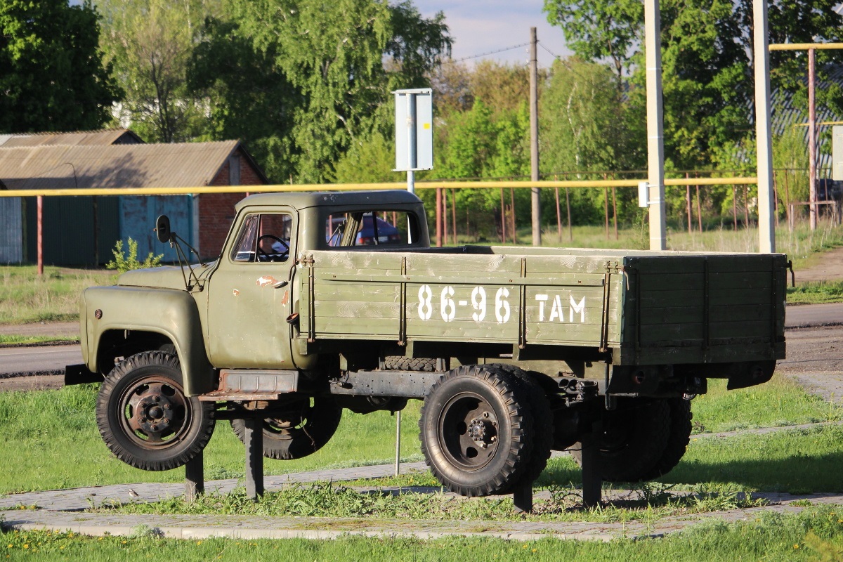 Тамбовская область, № 8696 ТАМ — ГАЗ-52-04; Тамбовская область — Автомобили на постаментах; Тамбовская область — Автомобили без номеров; Техника на постаментах, памятники (Тамбовская область) Тамбовская область, № 8696 ТАМ — ГАЗ-52-04; Тамбовская область — Автомобили на постаментах; Тамбовская область — Автомобили без номеров; Техника на постаментах, памятники (Тамбовская область)