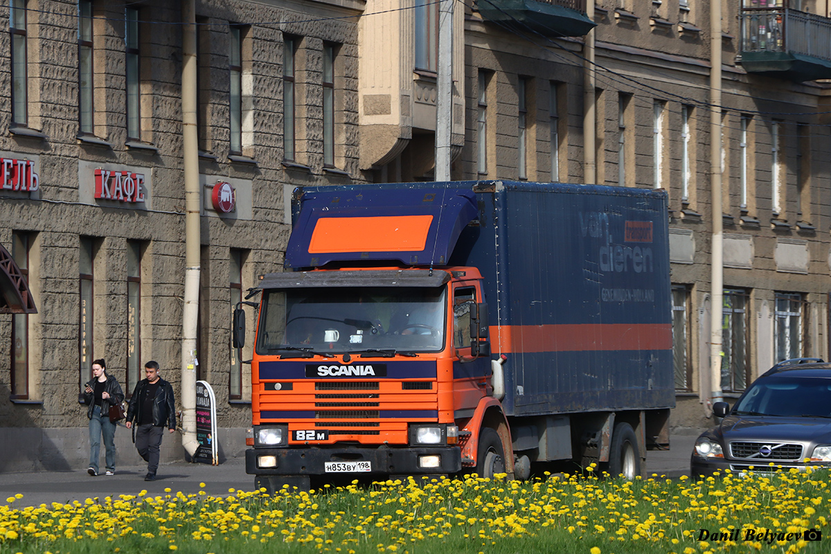 Санкт-Петербург, № Н 853 ВУ 198 — Scania (II) P82M Санкт-Петербург, № Н 853 ВУ 198 — Scania (II) P82M