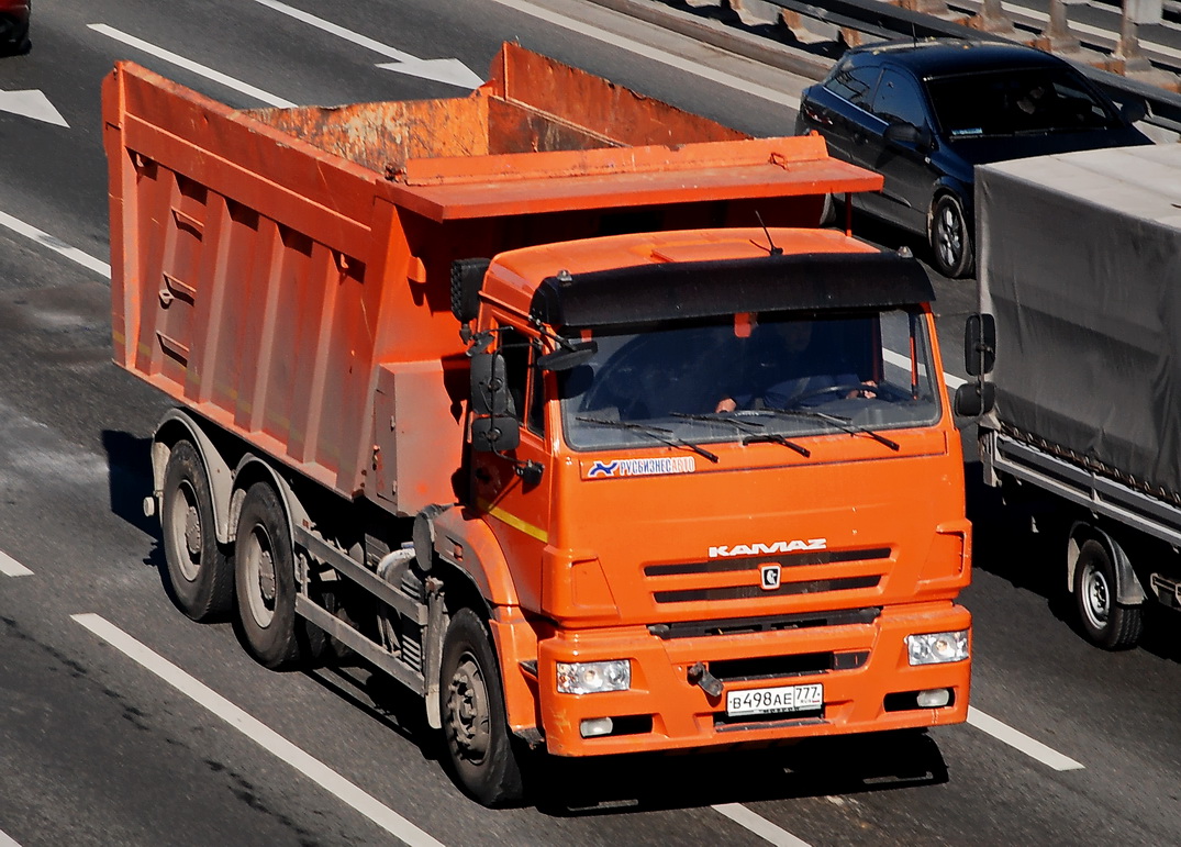 Москва, № В 498 АЕ 777 — КамАЗ-6520-73 Москва, № В 498 АЕ 777 — КамАЗ-6520-73