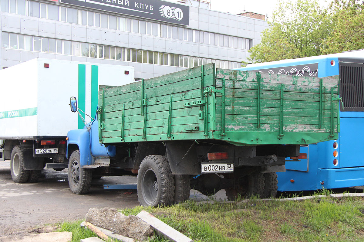 Владимирская область, № В 002 НВ 33 — ГАЗ-52/53 (общая модель)