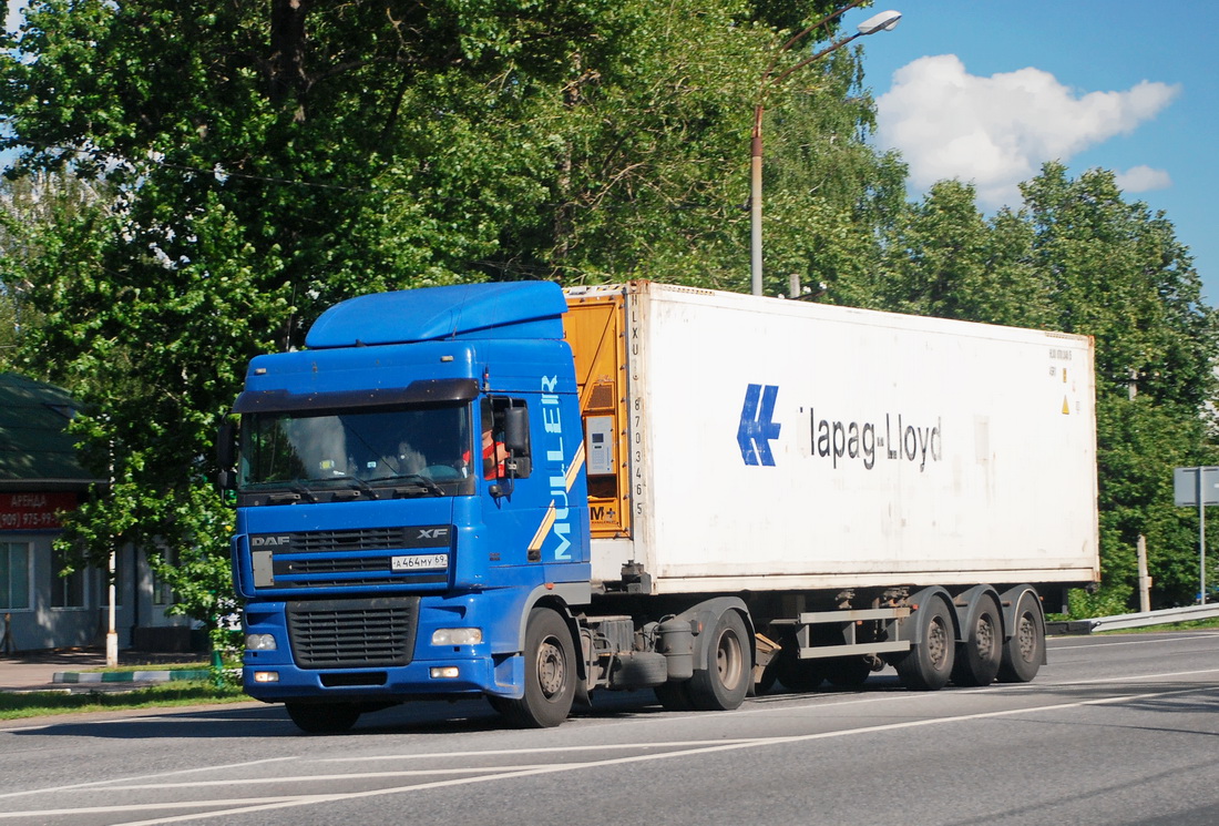 Тверская область, № А 464 МУ 69 — DAF XF95 FT