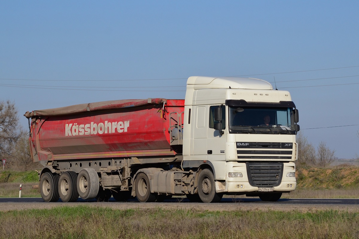 Волгоградская область, № В 215 ХА 134 — DAF XF105 FT Волгоградская область, № В 215 ХА 134 — DAF XF105 FT