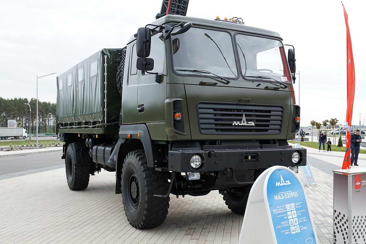 Минск, № (BY-7) Б/Н 0332 — МАЗ-530905; Минск — Новые автомобили МАЗ; Минск — Автомобили без номеров; Минск — Выставка "MILEX-2025"
