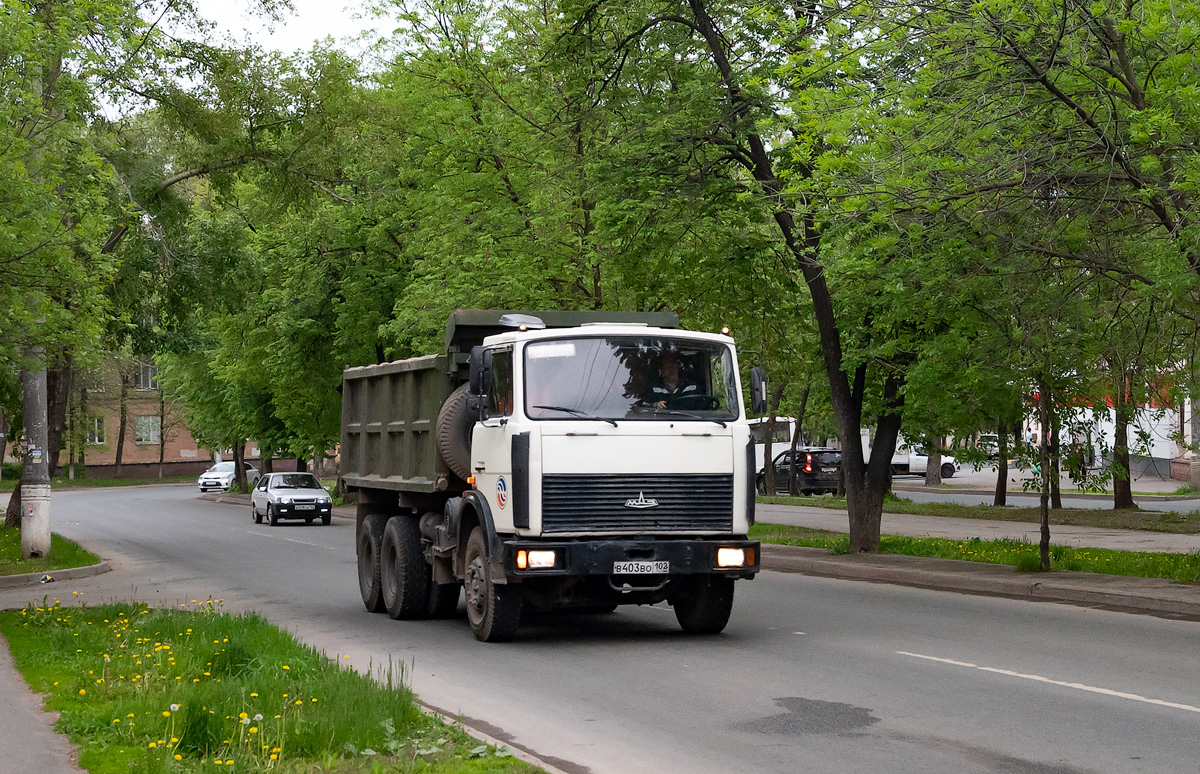 Башкортостан, № В 403 ВО 102 — МАЗ-5516A5