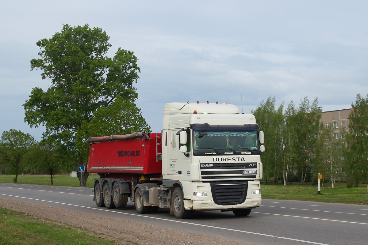 Литва, № NAD 198 — DAF XF105 FT Литва, № NAD 198 — DAF XF105 FT