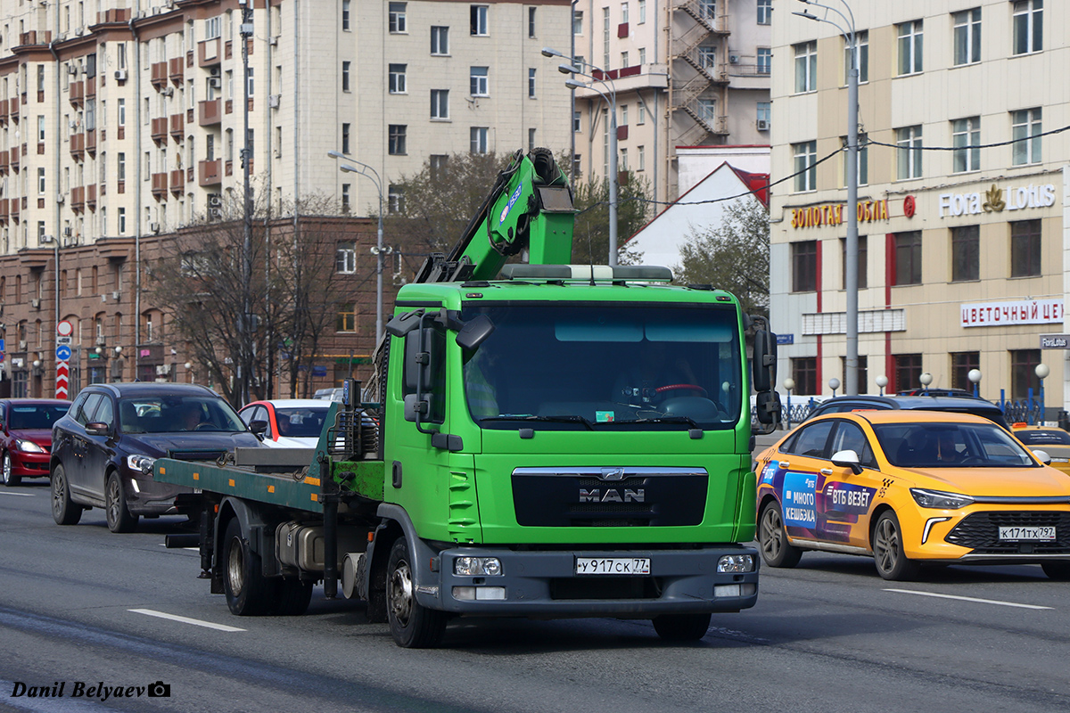Москва, № У 917 СК 77 — MAN TGL 12.180 Москва, № У 917 СК 77 — MAN TGL 12.180