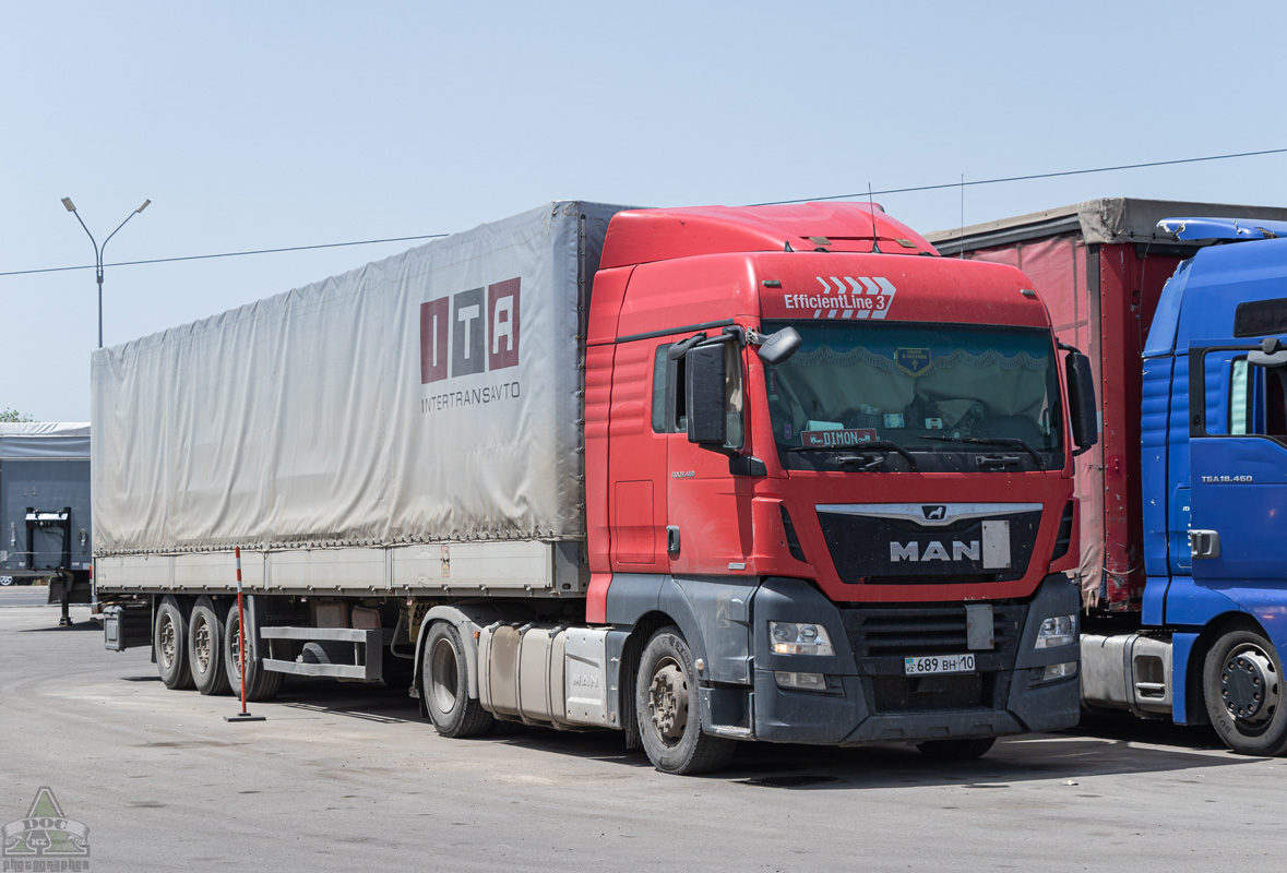 Костанайская область, № 689 BH 10 — MAN TGX ('2016) 18.460