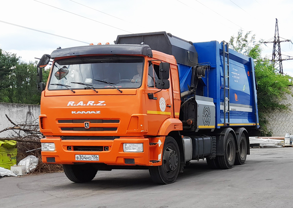 Воронежская область, № В 304 НО 136 — КамАЗ-65115-50 Воронежская область, № В 304 НО 136 — КамАЗ-65115-50