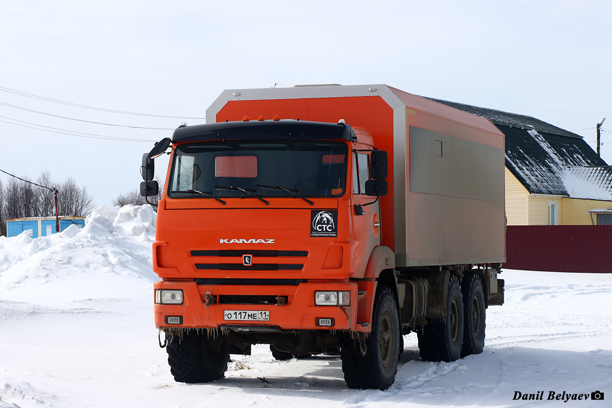 Коми, № О 117 МЕ 11 — КамАЗ-43114-15 [43114R]