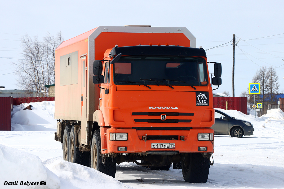 Коми, № О 117 МЕ 11 — КамАЗ-43114-15 [43114R]