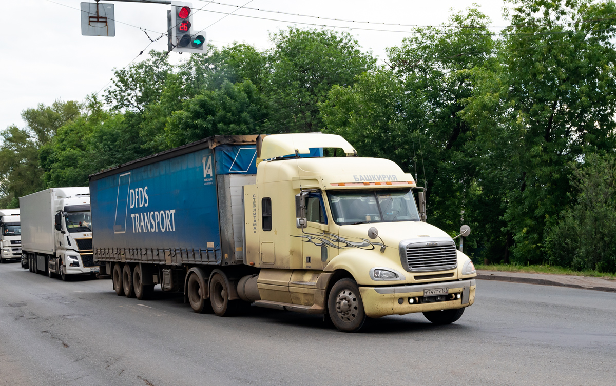 Башкортостан, № У 747 ТУ 163 — Freightliner Columbia Башкортостан, № У 747 ТУ 163 — Freightliner Columbia