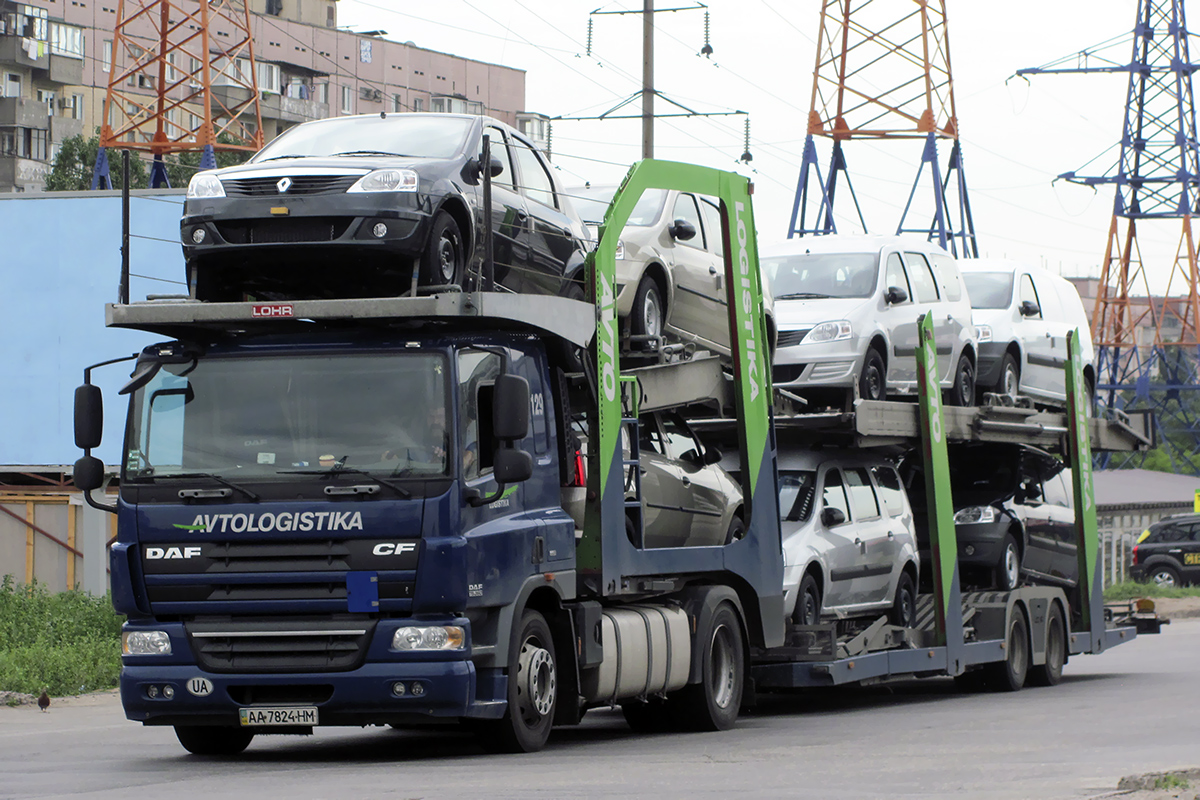 Киев, № 129 — DAF CF75 FT Киев, № 129 — DAF CF75 FT
