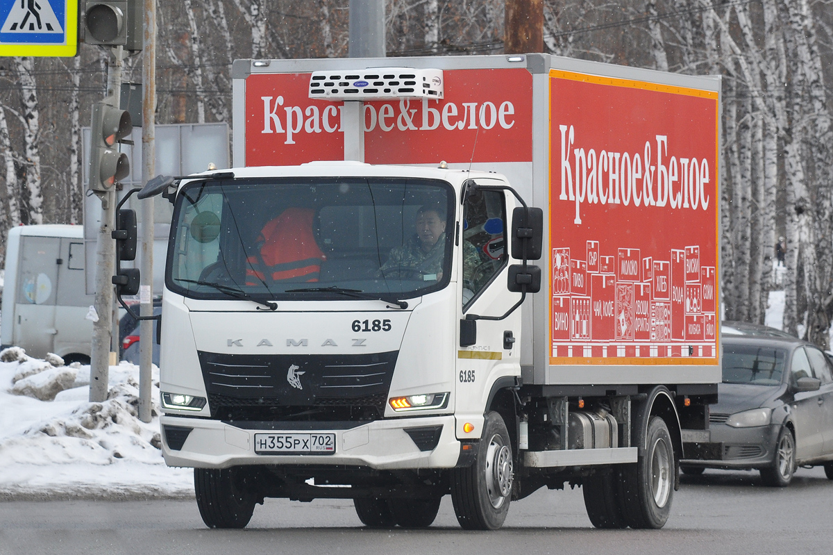 Омская область, № 6185 — КамАЗ-43089-F5 "Компас 9" Омская область, № 6185 — КамАЗ-43089-F5 "Компас 9"