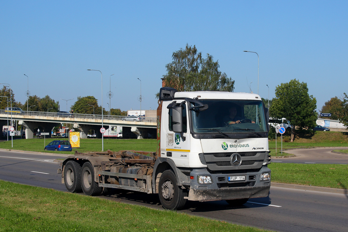 Литва, № FUP 114 — Mercedes-Benz Actros ('2009) Литва, № FUP 114 — Mercedes-Benz Actros ('2009)