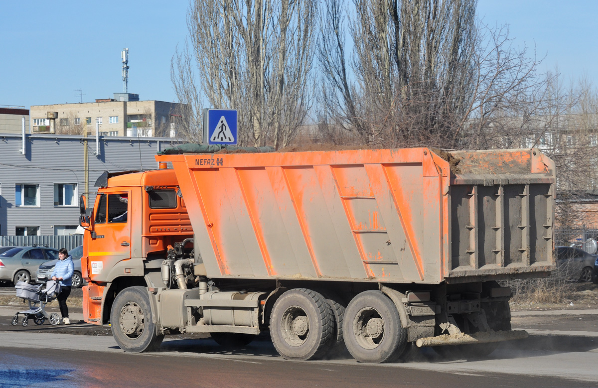 Омская область, № Х 854 ЕК 55 — КамАЗ-6520-43