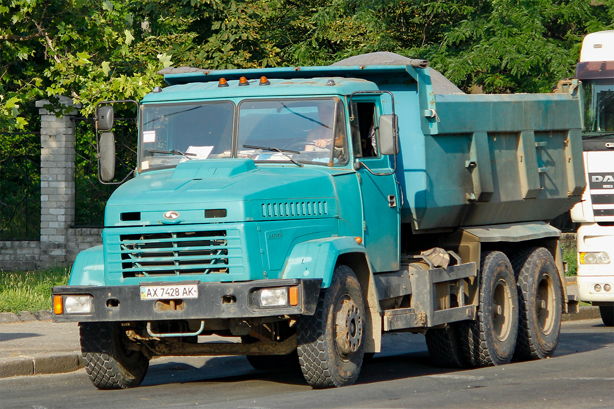 Харьковская область, № АХ 7428 АК — КрАЗ-65055