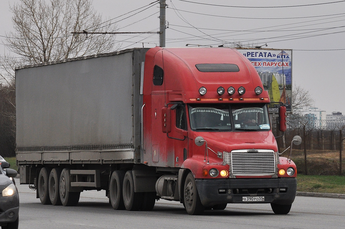 Омская область, № Х 390 РО 55 — Freightliner Century Class Омская область, № Х 390 РО 55 — Freightliner Century Class