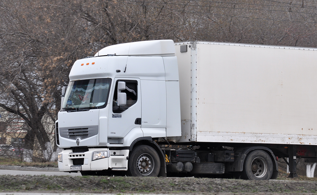 Омская область, № Н 009 ХА 55 — Renault Premium ('1996) Омская область, № Н 009 ХА 55 — Renault Premium ('1996)