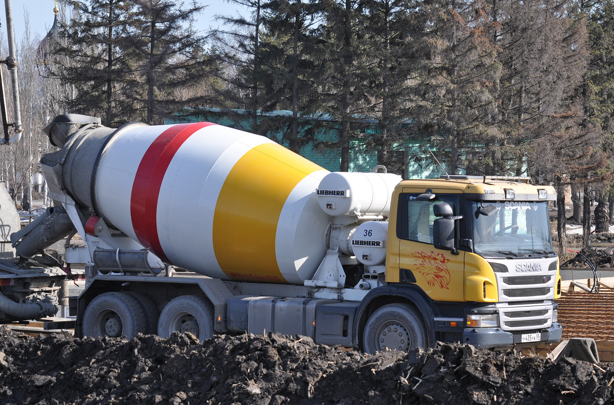 Омская область, № У 435 УК 55 — Scania ('2011) P380 Омская область, № У 435 УК 55 — Scania ('2011) P380