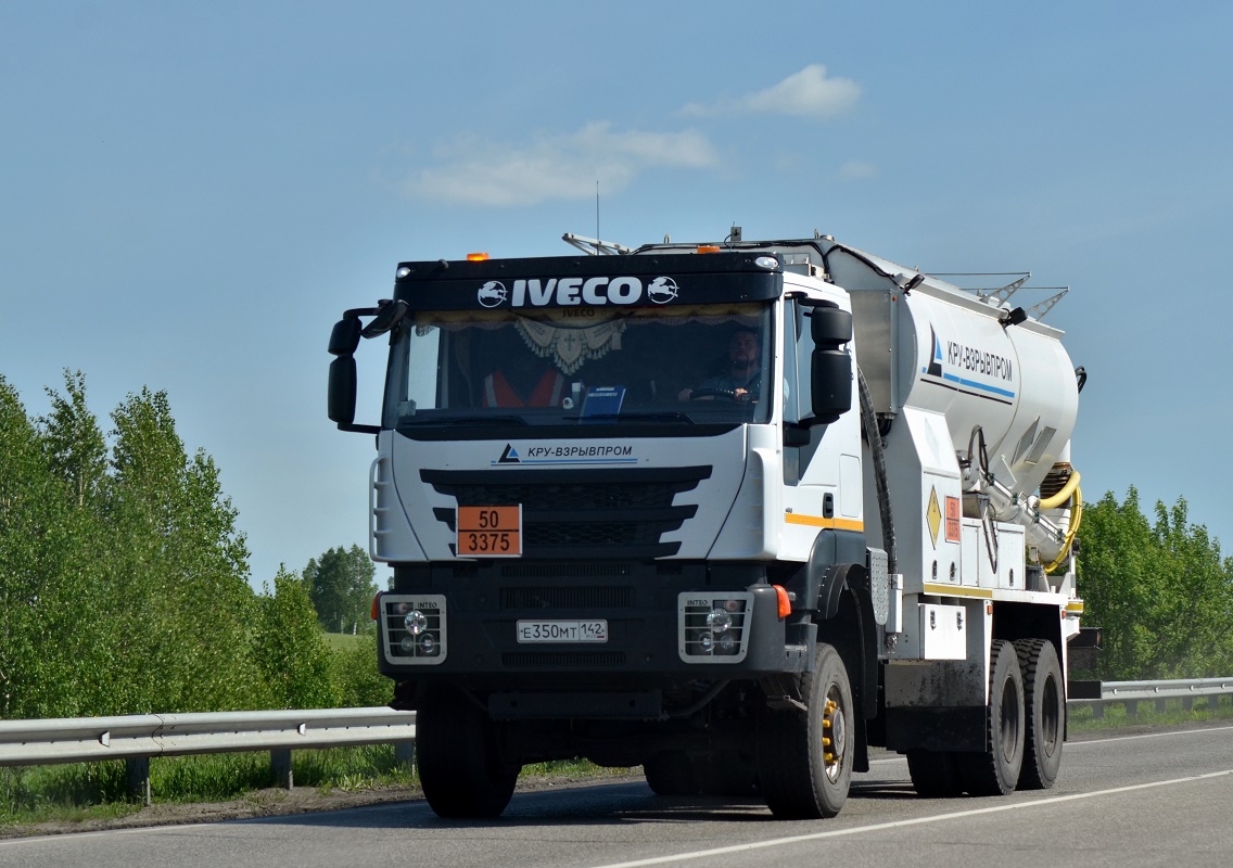 Кемеровская область, № Е 350 МТ 142 — AMT N.V. (общая модель)