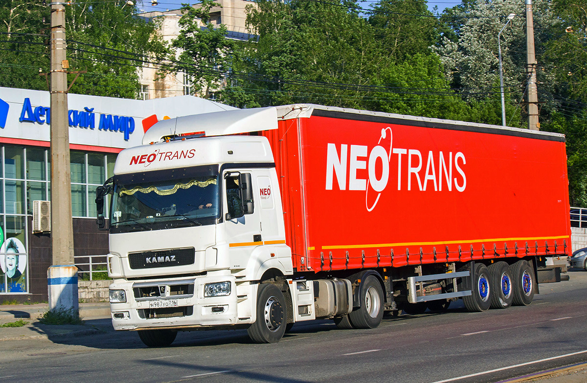 Татарстан, № Н 987 УО 716 — КамАЗ-5490-S5(87)