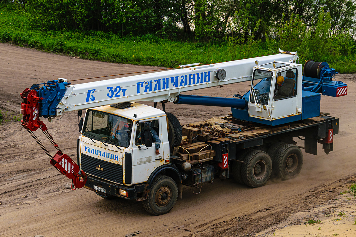 Архангельская область, № К 555 ВМ 29 — МАЗ-6303A3