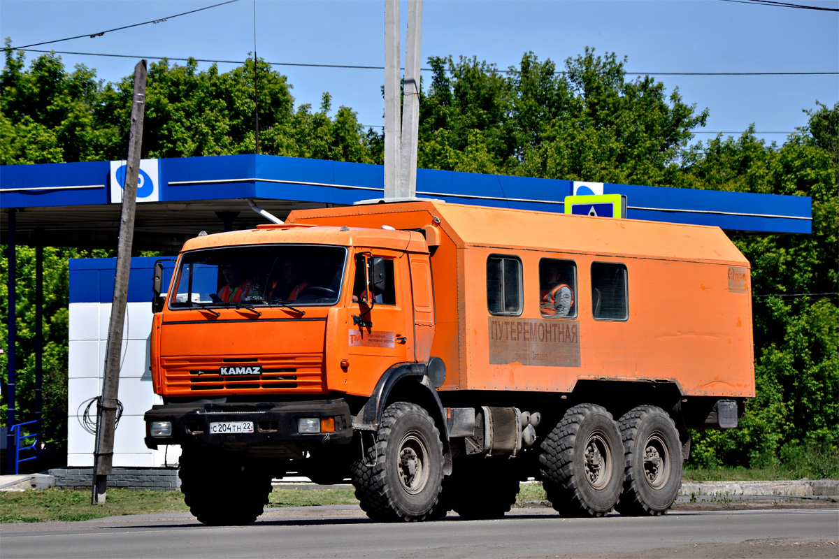 Алтайский край, № С 204 ТН 22 — КамАЗ-43118-15 [43118R]