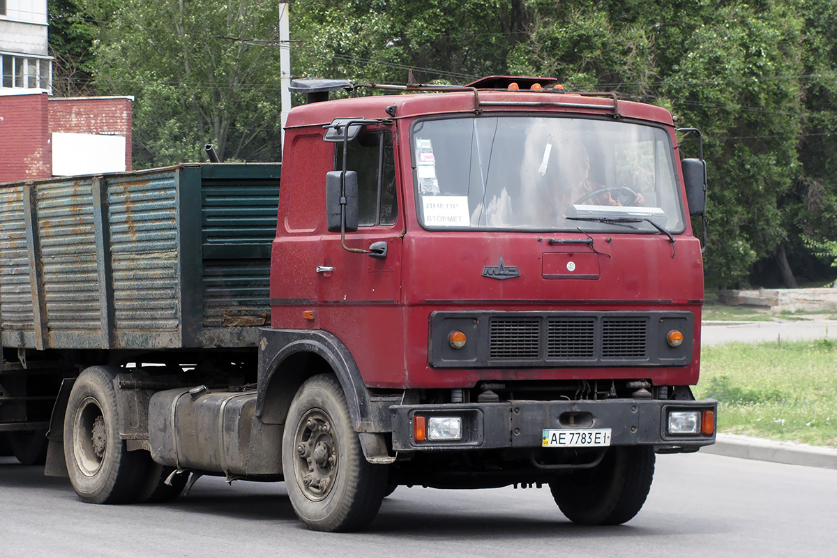 Днепропетровская область, № АЕ 7783 ЕІ — МАЗ-5432 (общая модель)