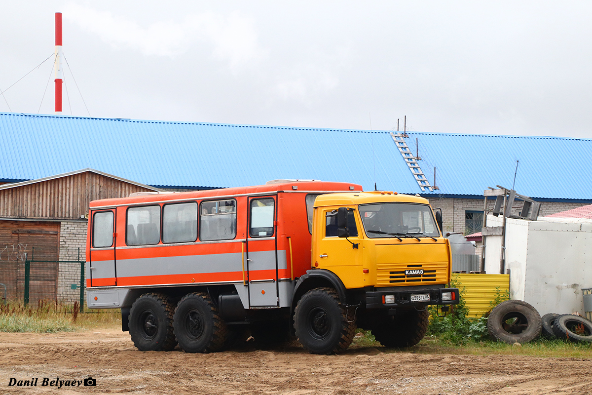 Ненецкий автономный округ, № А 593 ТА 83 — КамАЗ-43114-02 [43114C]