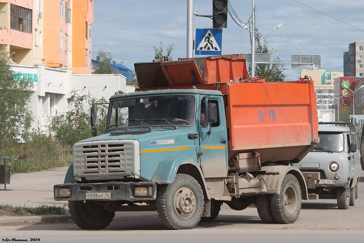 Саха (Якутия), № Т 098 КР 14 — ЗИЛ-433362