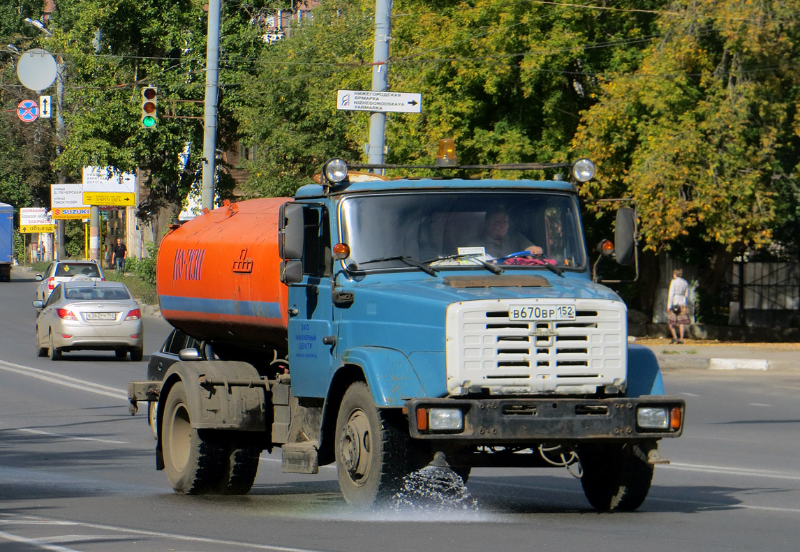 Нижегородская область, № В 670 ВР 152 — ЗИЛ-433362