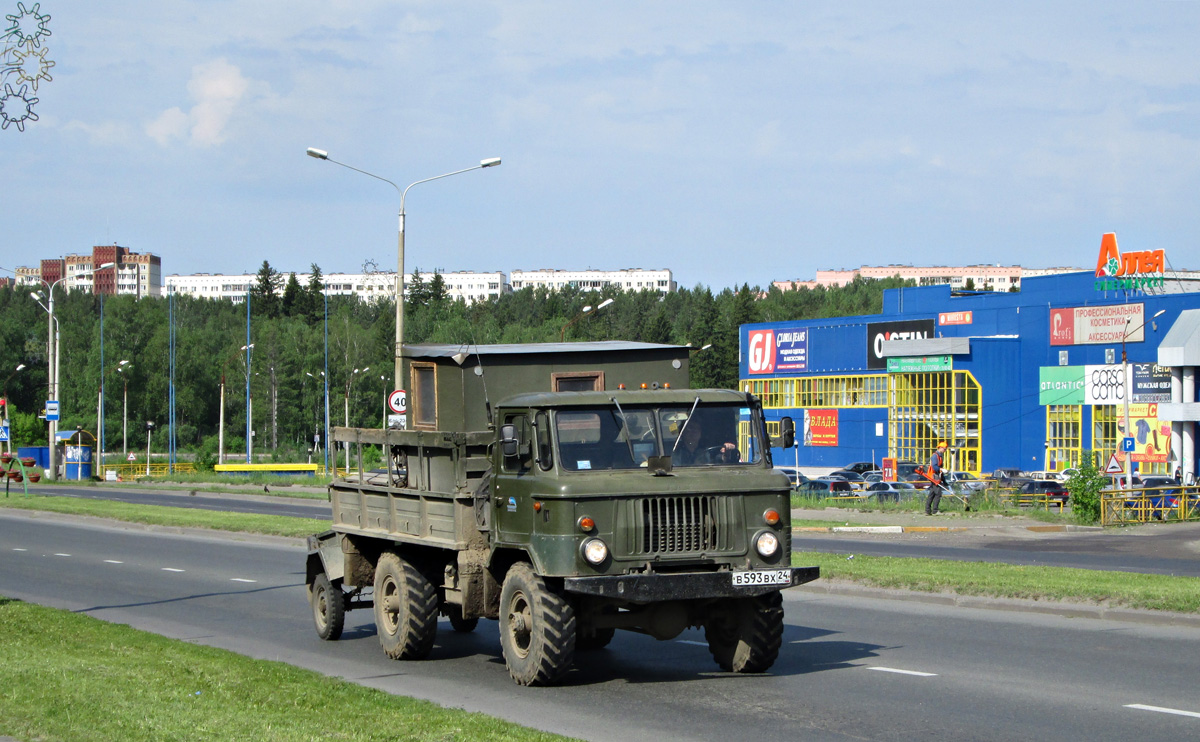 Красноярский край, № В 593 ВХ 24 — ГАЗ-66-11