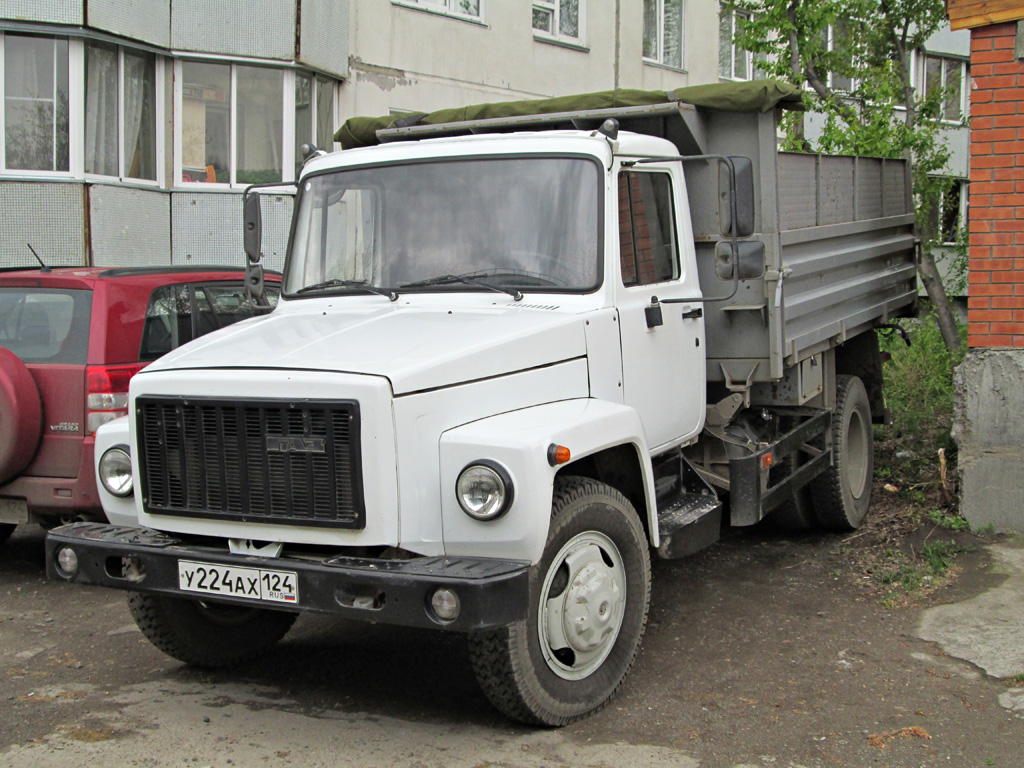 Красноярский край, № У 224 АХ 124 — ГАЗ-3309