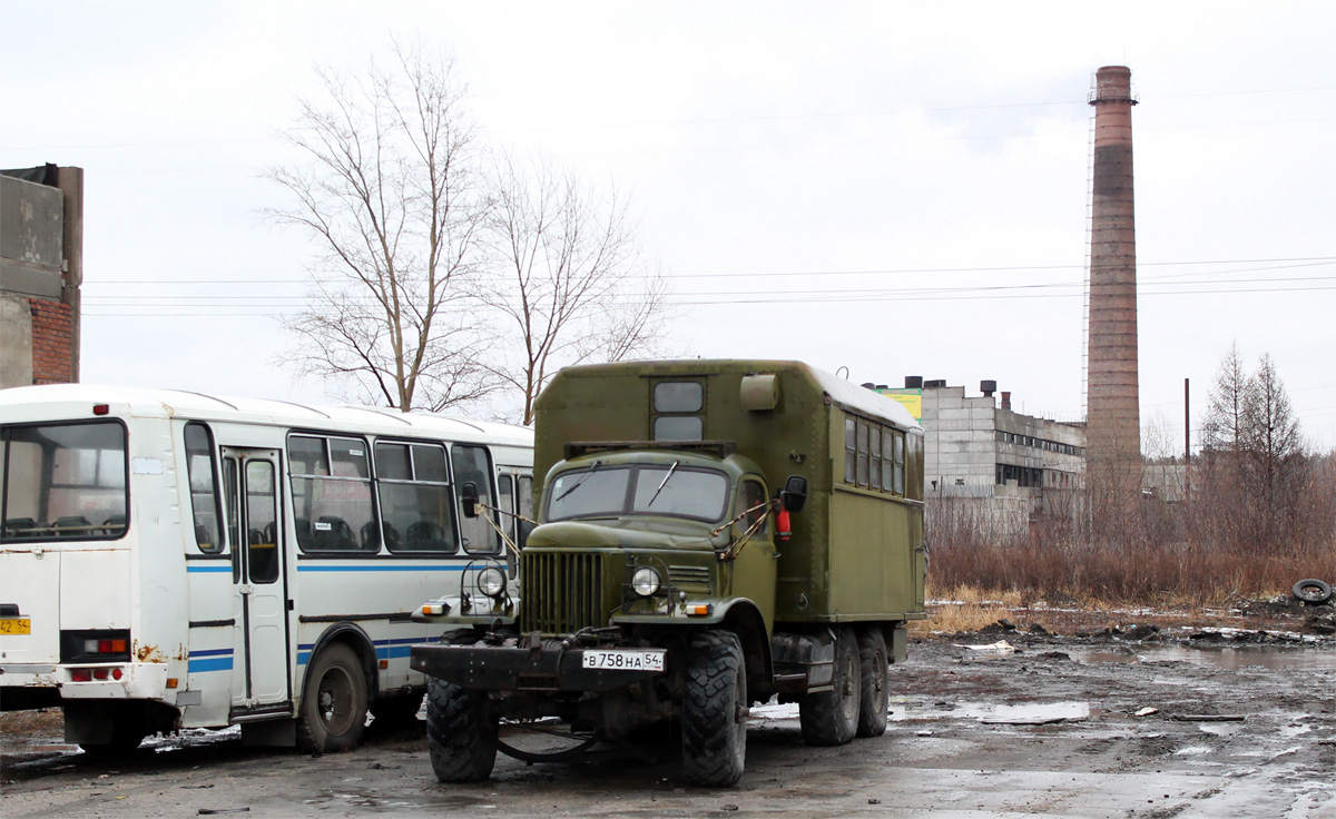 Новосибирская область, № В 758 НА 54 — ЗИЛ-157КЕ Новосибирская область, № В 758 НА 54 — ЗИЛ-157КЕ