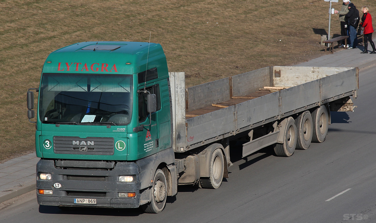 Литва, № ANP 869 — MAN TGA 18.430