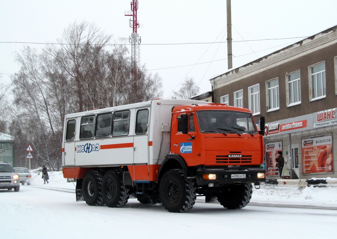 Томская область, № М 038 ОО 70 — КамАЗ-43114-15 [43114R]