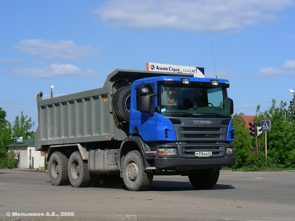 Ивановская область, № М 176 КА 37 — Scania ('2004) P380 Ивановская область, № М 176 КА 37 — Scania ('2004) P380