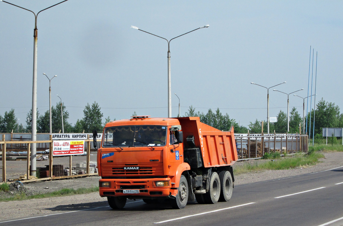 Красноярский край, № К 591 НХ 24 — КамАЗ-65115 [651150]