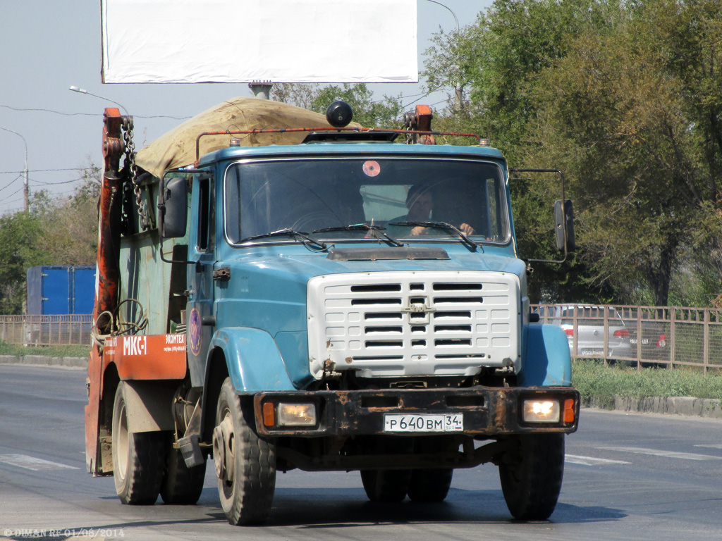 Волгоградская область, № Р 640 ВМ 34 — ЗИЛ-433362