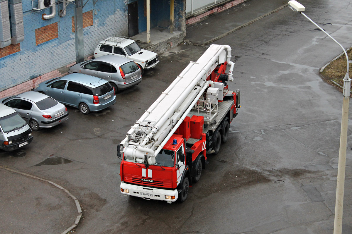 Красноярский край, № У 560 РХ 24 — КамАЗ-6540-15 [65400R]