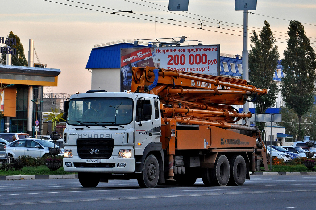 Белгородская область, № Р 172 ХХ 31 — Hyundai Power Truck HD260